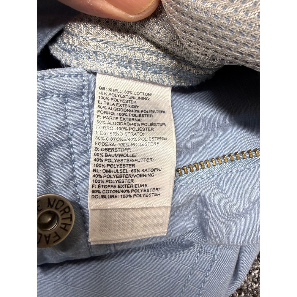 The North Face Mens Light Blue Ripstop Cargo Shorts Size 40 R Hiking Utility - Picture 5 of 10